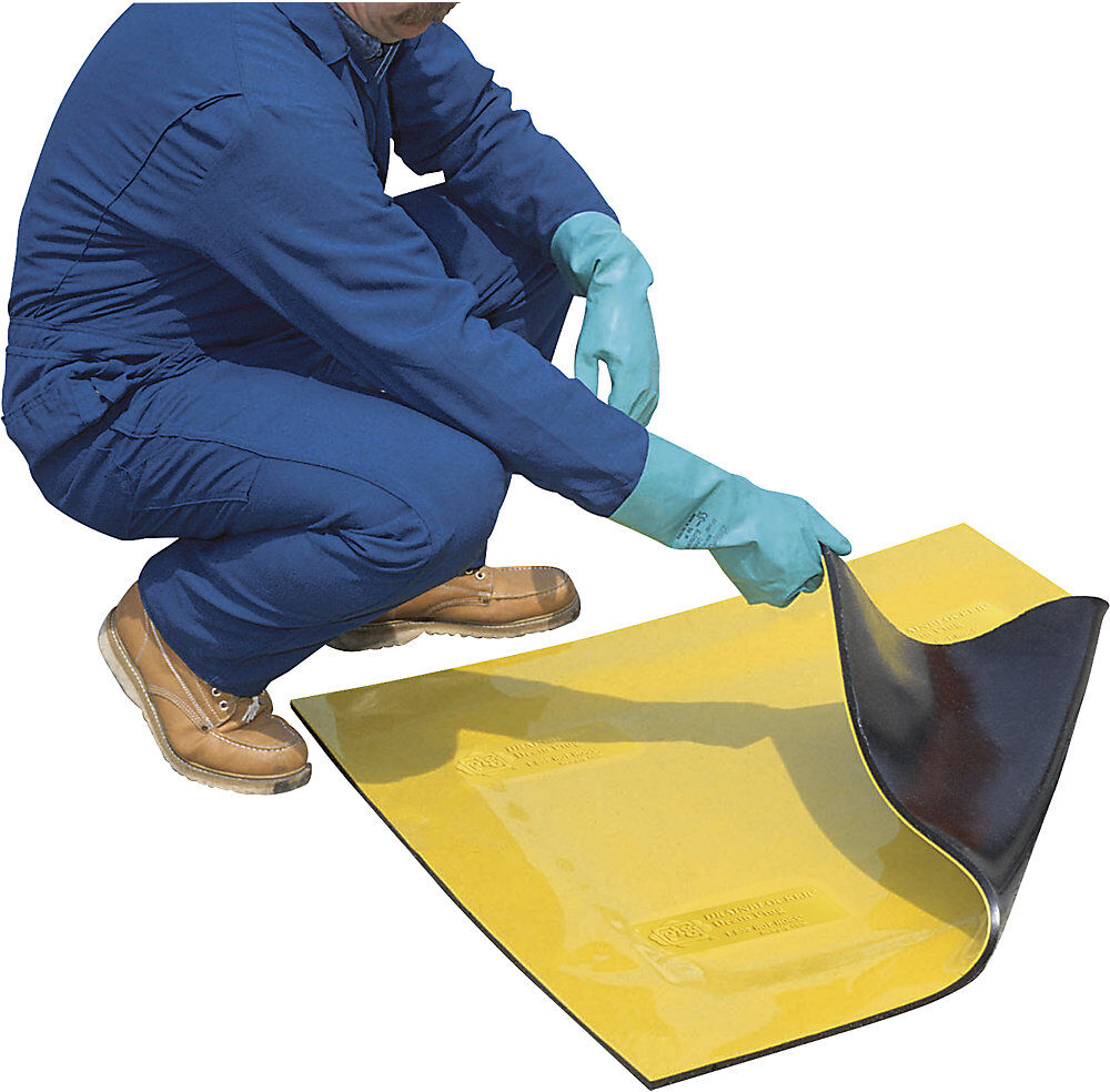 Original DrainBlocker® Kanalabdeckung, aus PU, LxBxH 1070 x 1070 x 13 mm PIG