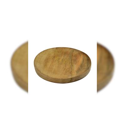Weihnachtsdeko Mangoholz-Teller Ø 300 mm, 1 Stück