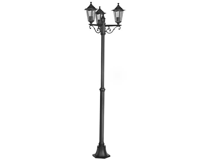 Eglo Stehlampe aussen Laterna 4 Schwarz Aluguss B 26 H 192 cm IP44
