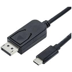 ROLINE USB Typ C - DisplayPort Adapterkabel, v1.4, ST/ST, 3 m 11.04.5837
