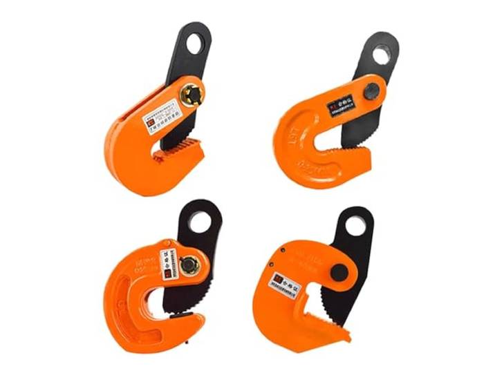 Klemmen, Horizontale Vertikale Klapphebe-Zangen Mit Last-Haken Kran-Zubehör, Für Stahlpaneele Und Platten, 1T/2T/3T(Dhql 1t)