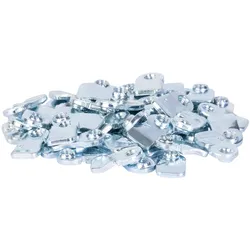 f-tronic 7390125 Metallkrallen 8x15, Hohlwanddosen E153  - 50 Stück