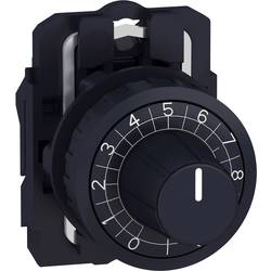 Schneider Electric ZB5AD912 ZB5AD912 Potentiometer Frontring Kunststoff Knopf Schwarz 1 St. Piece