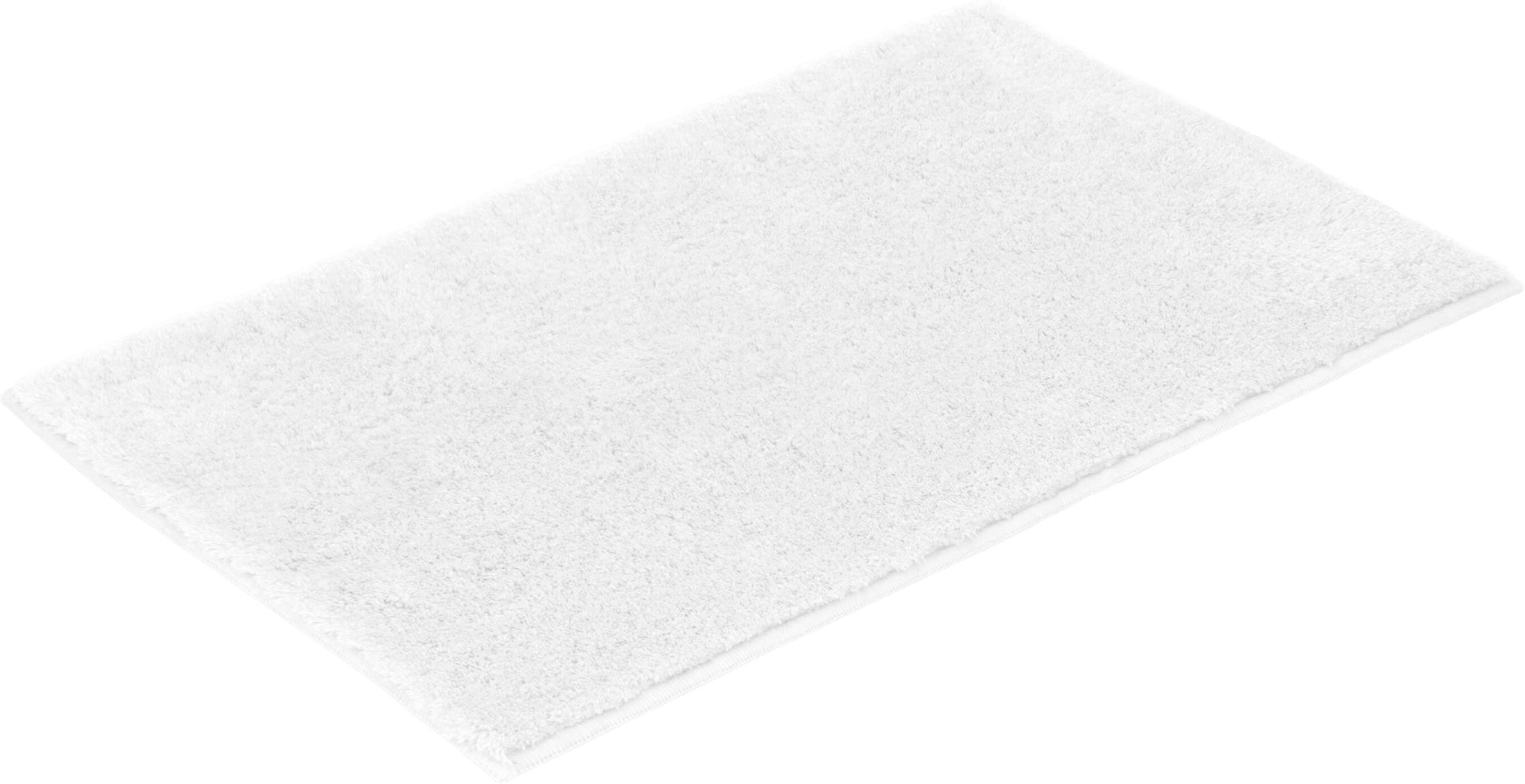 Badematte VOSSEN "Timeless", weiß, H:10mm, Polyacryl, Badematten, Badematte