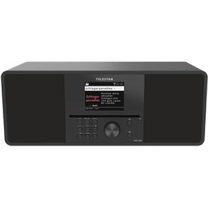 Telestar Radio Top 300 DAB+, CD, Bluetooth, WLAN, USB, Internet, schwarz