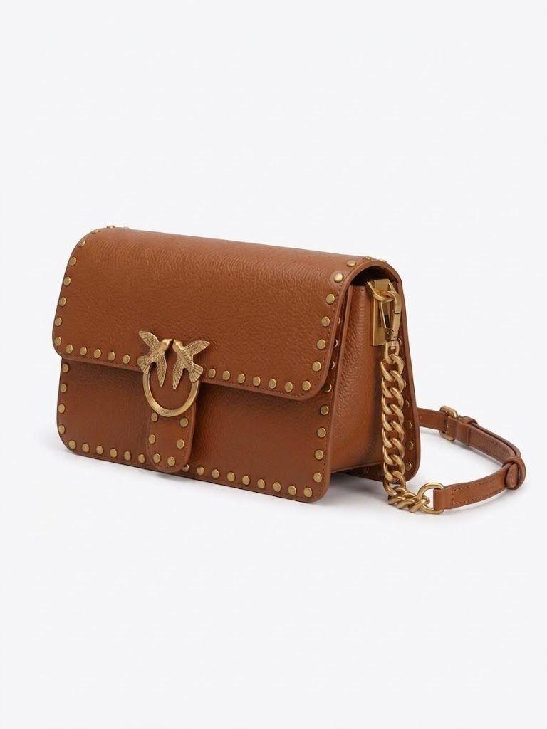 Pinko Handtasche für Damen, Modell "Love One Slouchy", Artikelnummer 107665, Farbe A2JG, Modellnummer M37Q