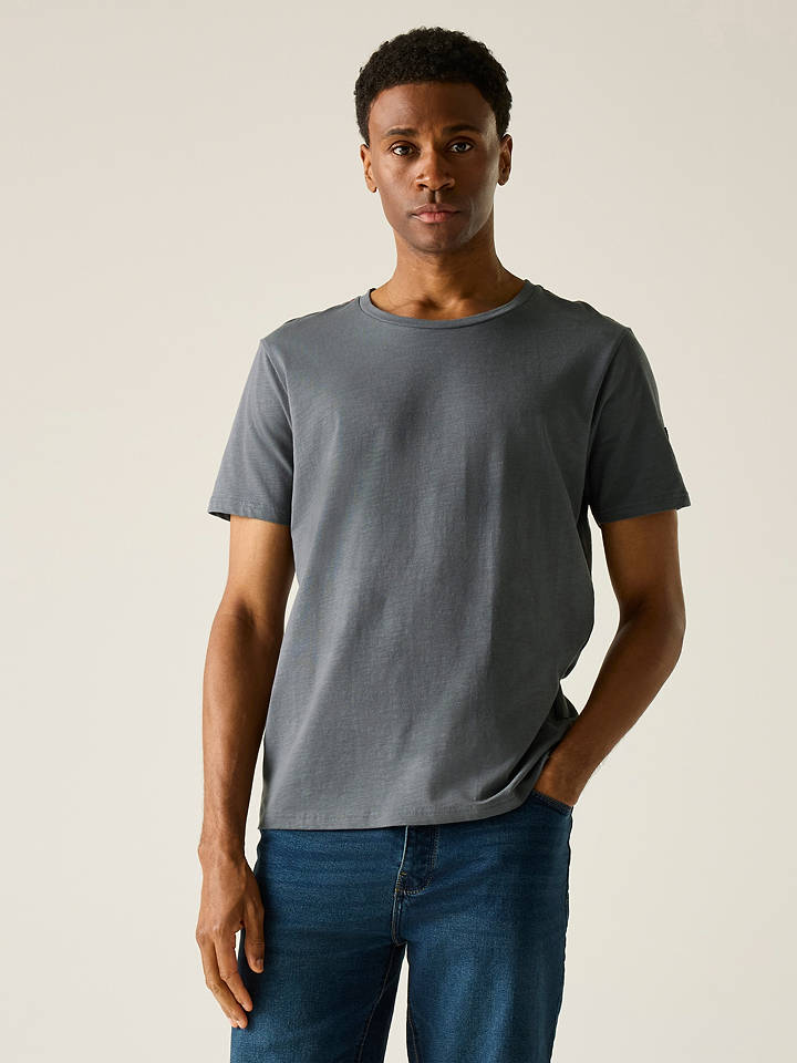 Regatta Shirt "Finlo" in Anthrazit - L