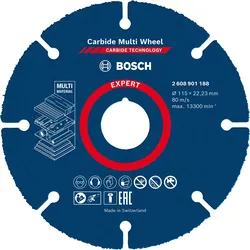 Bosch Expert Carbide Multi Wheel Trennscheibe 115 mm 22,23 mm - 2608901188