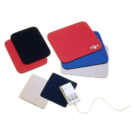 Tecline Maus-Pad mit Textiloberfläche, schwarz (S) (03708)