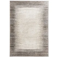 Webteppich Toledo 60 x 110 cm Polypropylen Grau