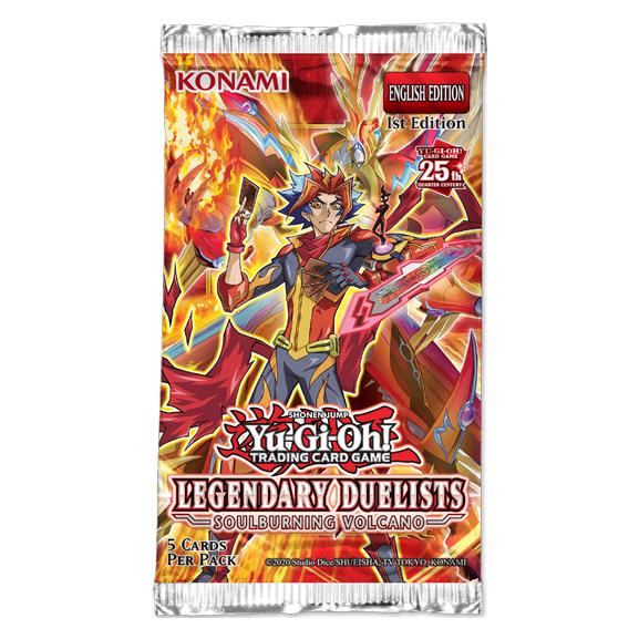 Yu-Gi-Oh ! JCC - Booster Legendary Duelists: Soulburning Volcano (EN) (Deutsch, Booster Pack) (4012927164945)