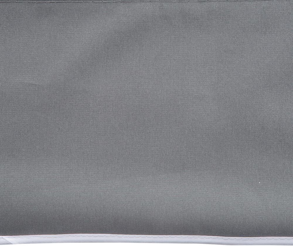 Happy Garden Toile pour store banne 3,95 × 3m grise Gris 379x0x305cm