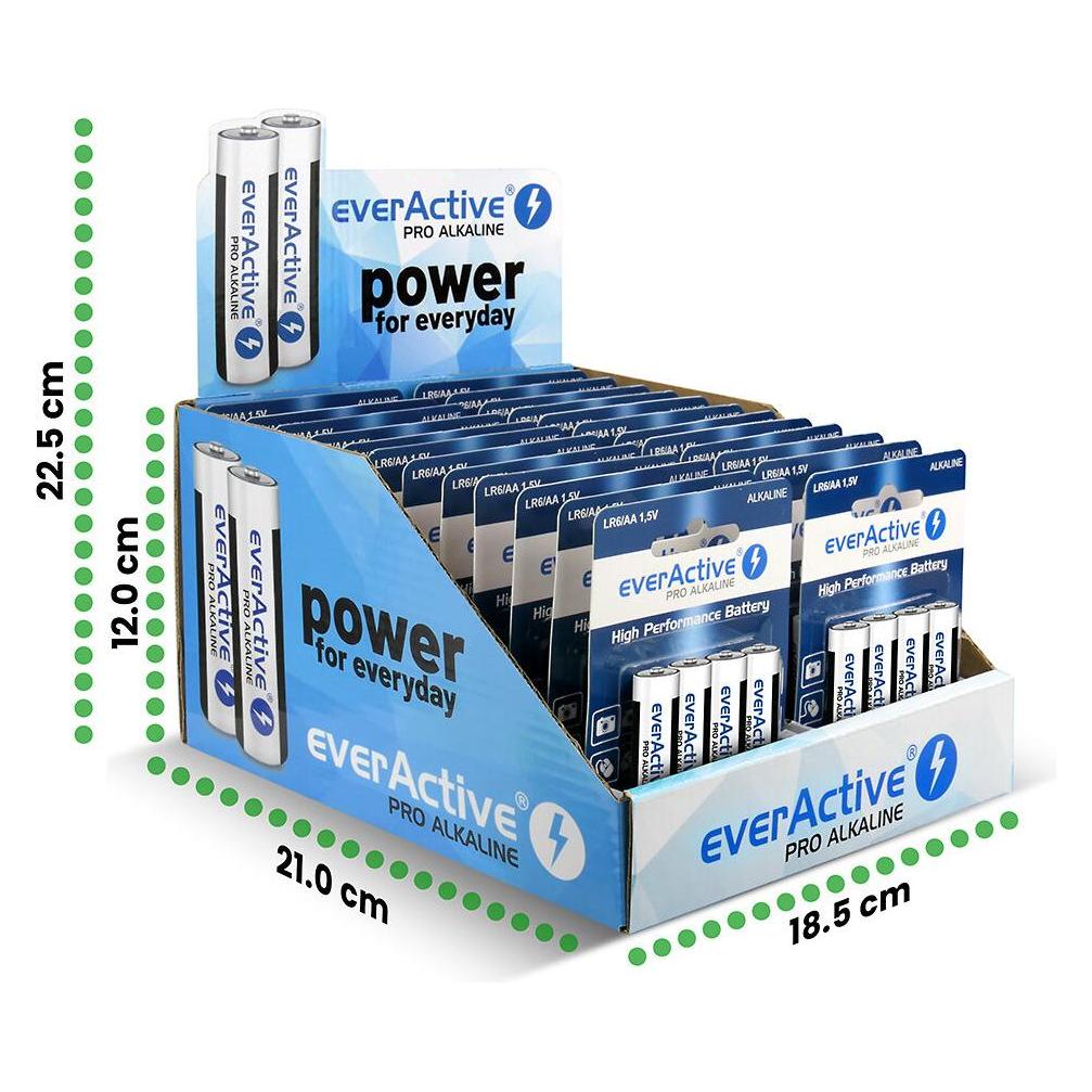 Anzeige LR6 AA Pro Alkaline (24 Blister mit 4 Stück) (96 Stk., AA) (LR64BLPADIS)