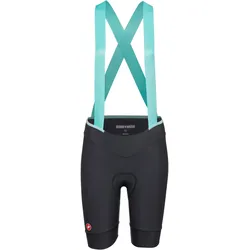 castelli PRIMA 2 DT Bibtights Damen | Gr. S | grau - grau