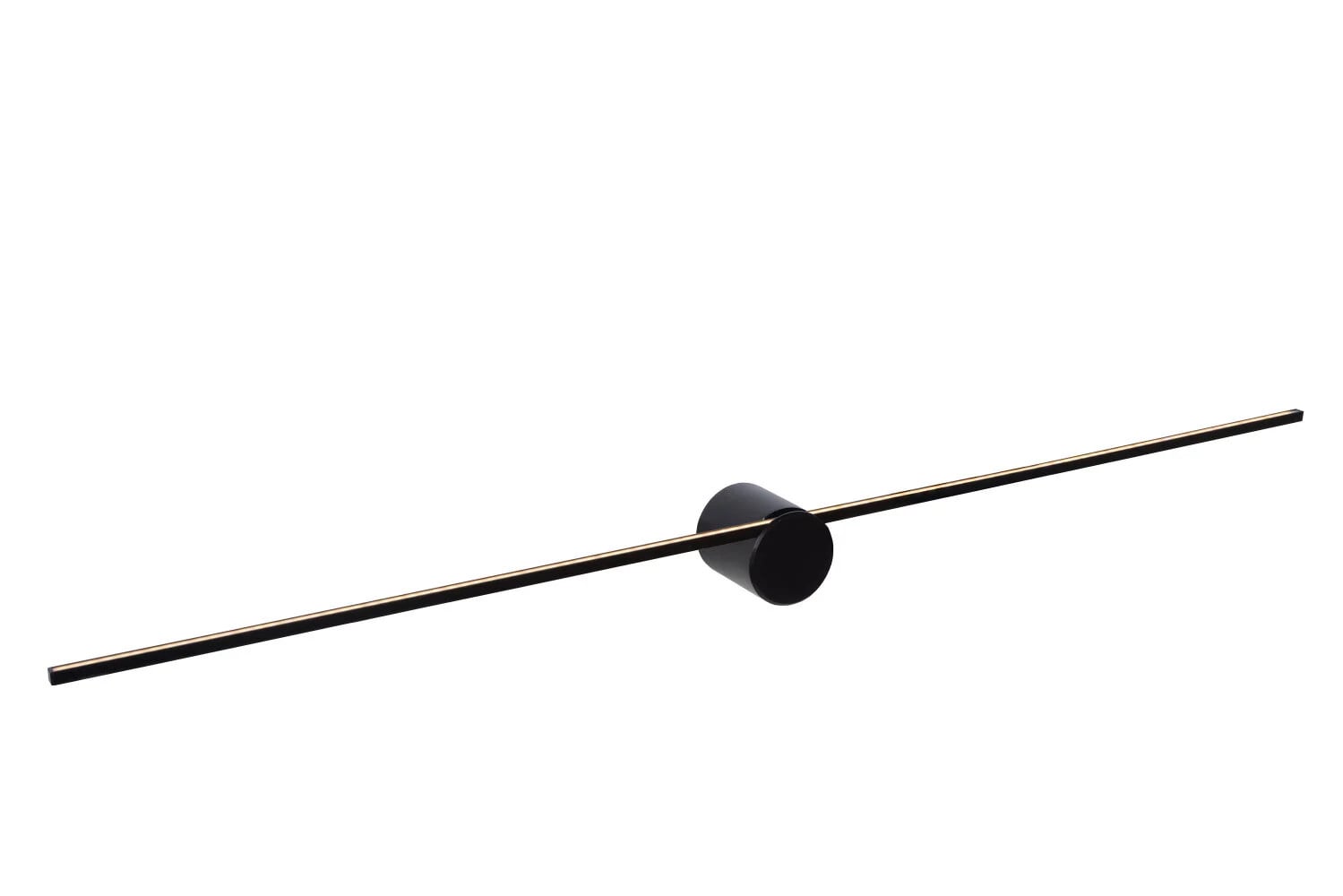 Lucide Mizar LED Wandlamp voor Badkamer - Zwart - 90 cm