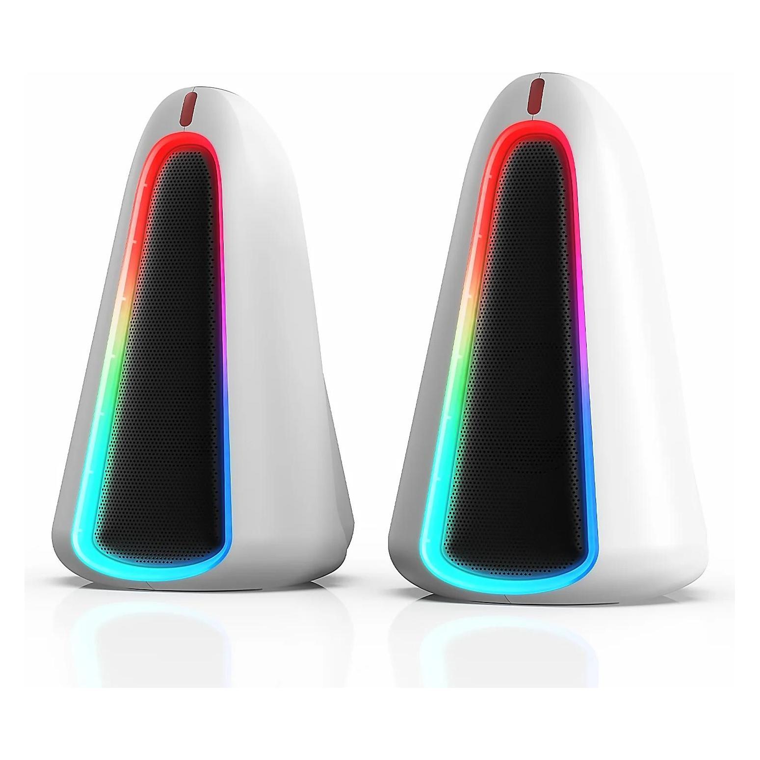 Marvo Monka SG-500 Lautsprecher, RGB, 3W RMS, USB, Weiss, SG-500 (SG-500)
