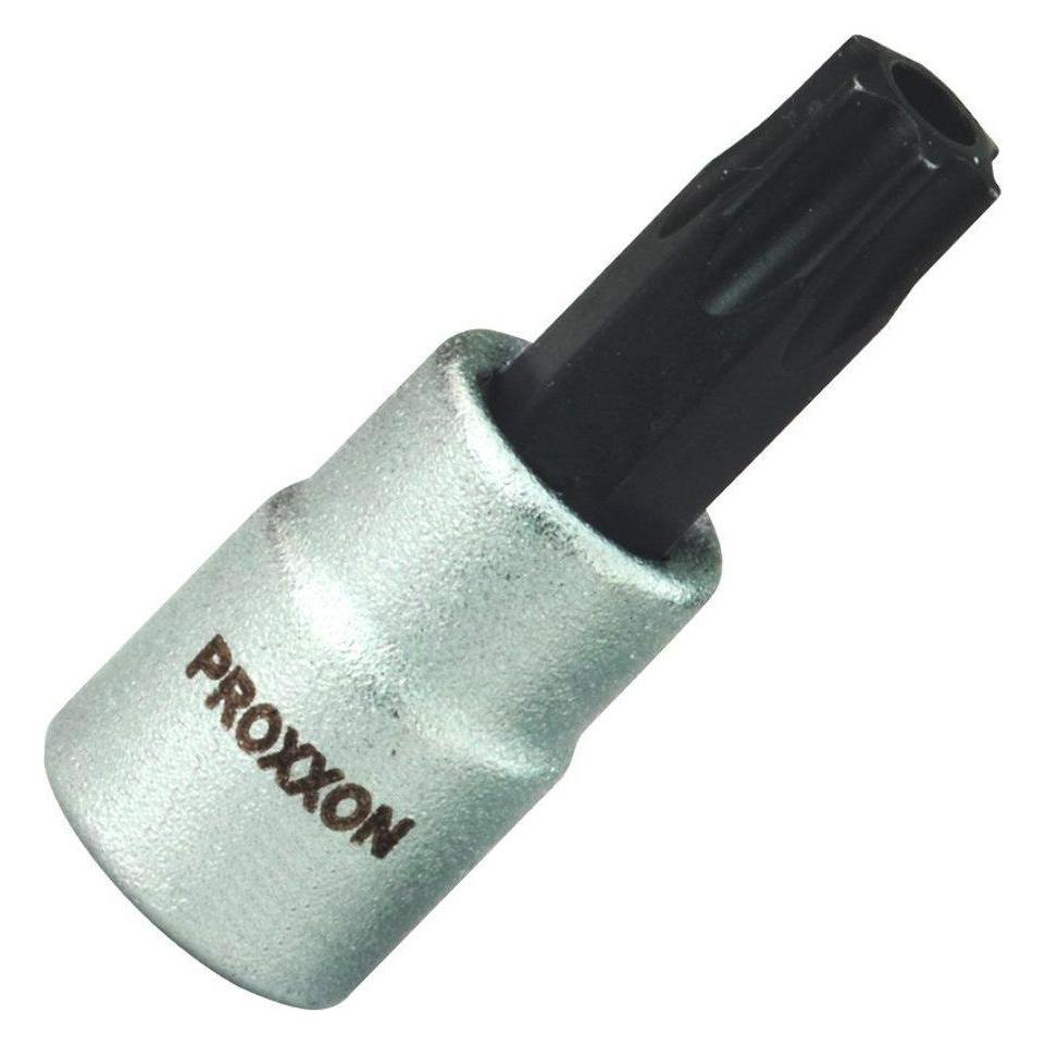 Proxxon 1/4" TTX-Einsatz T 25 mit Stirnbohrung (23 760)