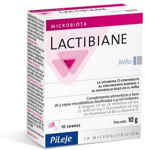 Pileje LACTIBIANE CRIANÇAS 10 Saquetas