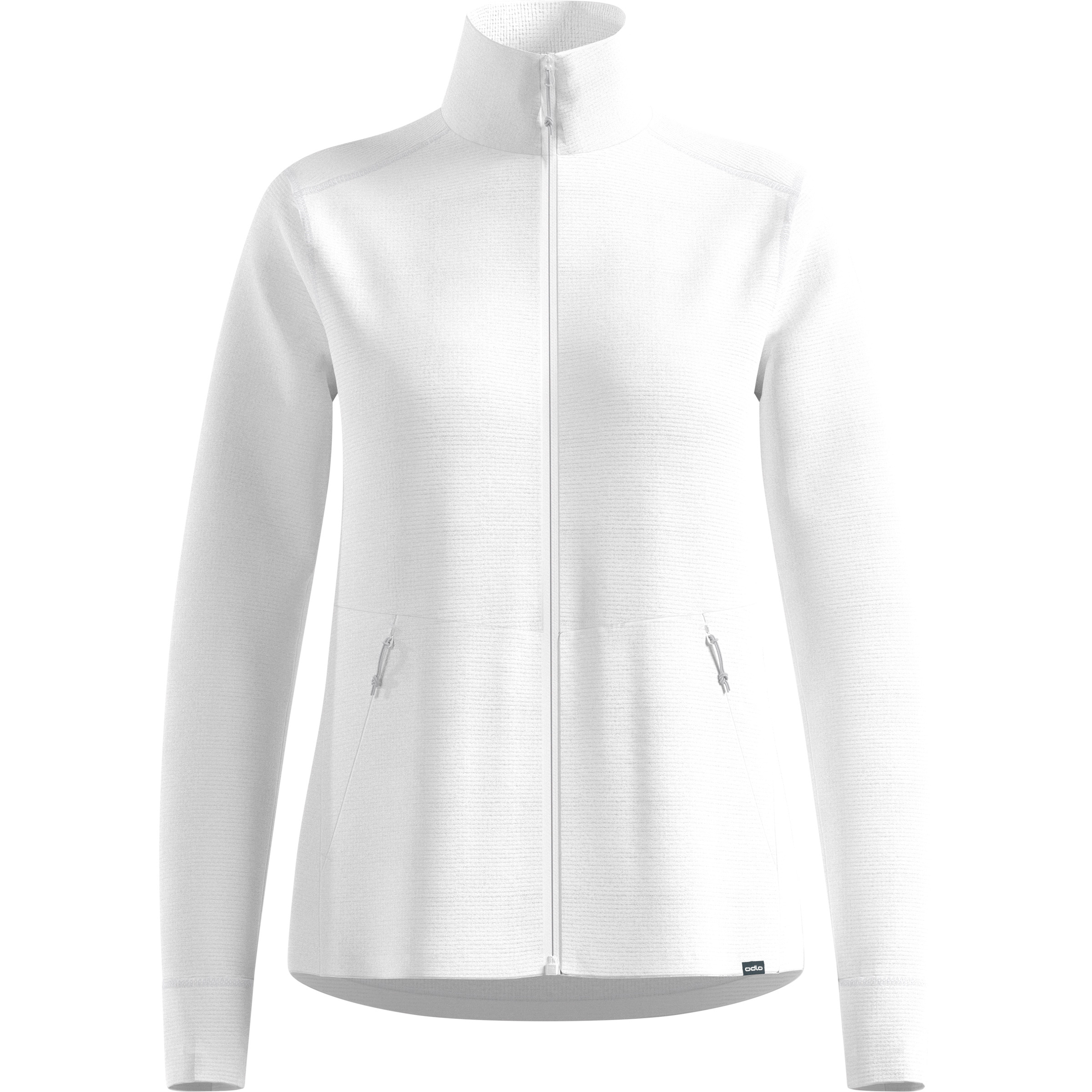 Odlo Grid Fleece Damen Fleecejacke weiss Größe S Trekking Elastisch
