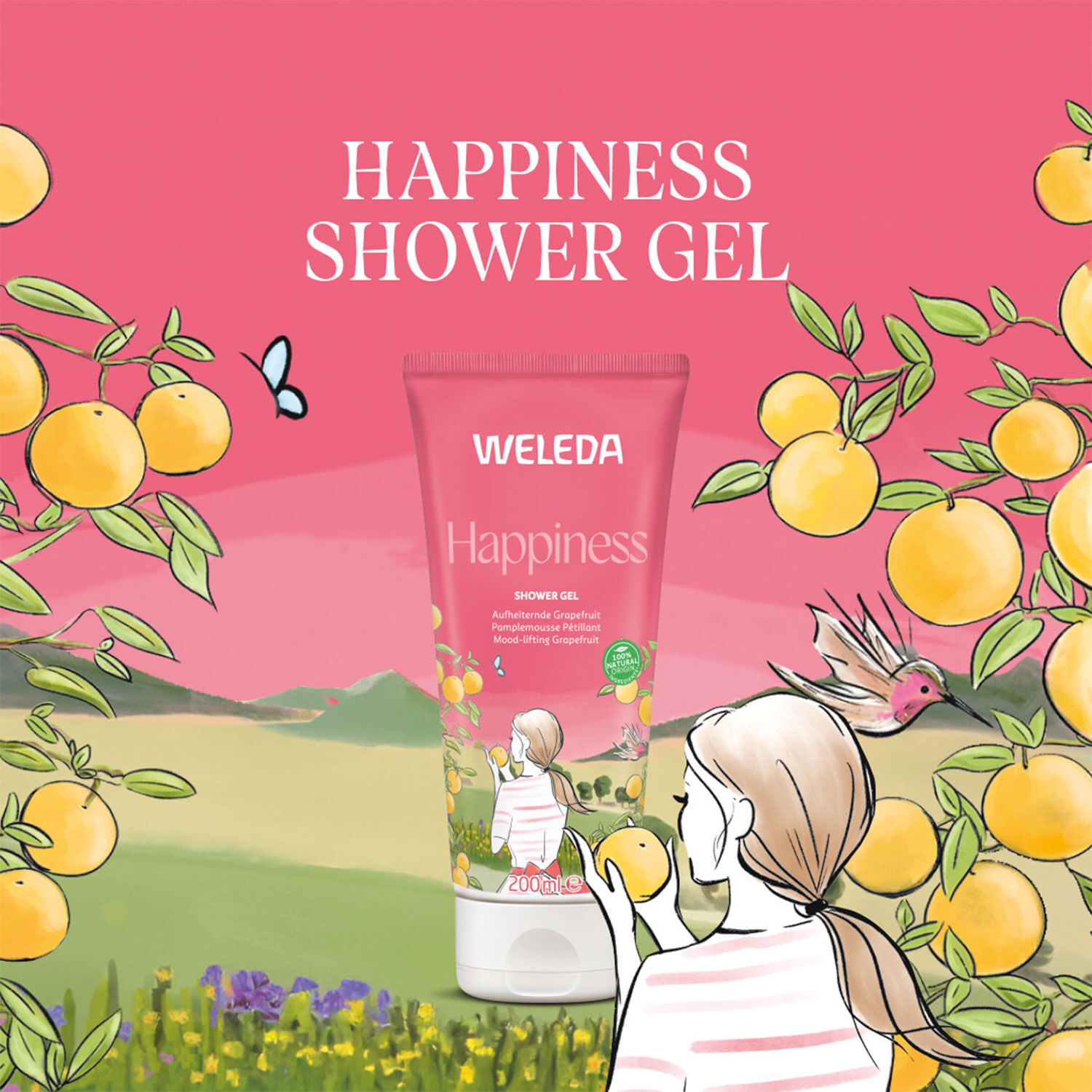 Weleda Aroma Happiness Shower Gel 200ml