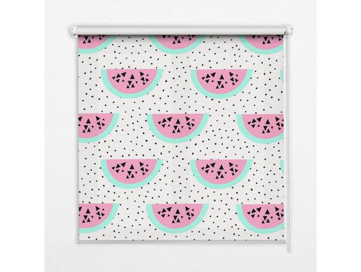 INNENROLLO - Fensterrollo - Rollo - 60x40 cm - Wassermelone