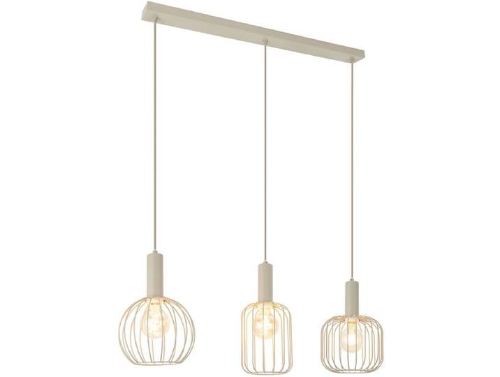 Hängelampe GEMMA 84x120cm 3x25W beige