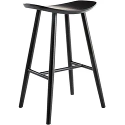 Design Barhocker schwarz 72 cm DEMORY