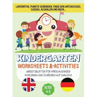 Kindergarten Worksheets & Activities, Gebundene Ausgabe von Lucy Worldcolor, Lucy Worldcolor, 978-1-80360-811-2