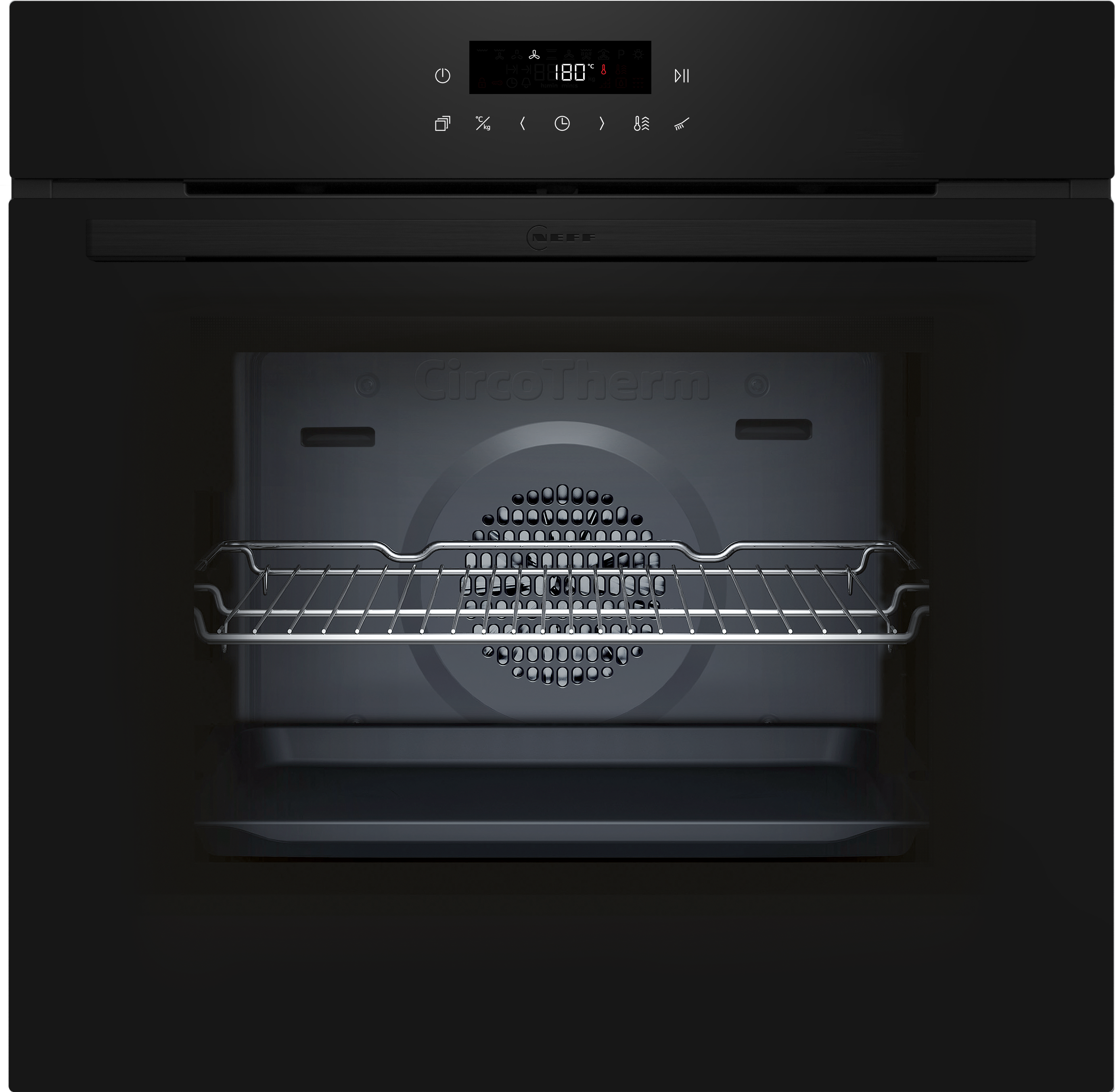 NEFF Pyrolyse Backofen "B2CCJ7BK3", Energieeffizienz: A+, schwarz, B:59,4cm H:59,5cm T:54,8cm, Backöfen, Pyrolyse Backofen