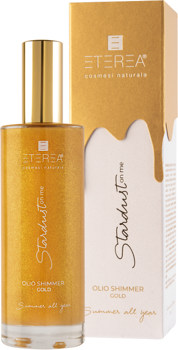 eterea cosmesi Stardust On Me Olio Shimmer Gold