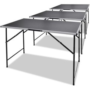 vidaXL Tapeziertisch 140735, klappbar, 100 x 60 cm, 3 Stück
