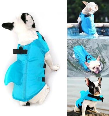 United Premium Adjustable Dog Life Jacket & Swimwear Safety Flotation Vest For Water Play blue xxl