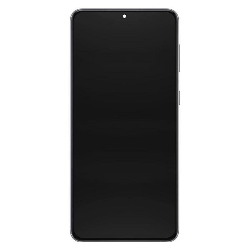 Samsung Display Unit für Galaxy S21+ 5G G996, w/o Camera, Phantom silber (Display) (58267797)