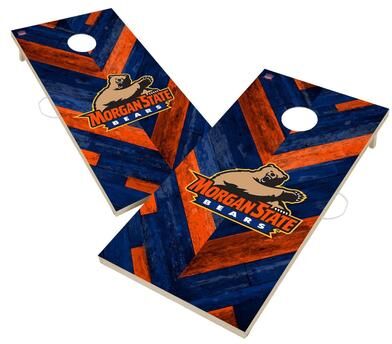 Skip's Garage Morgan State University Bears Cornhole Board Set