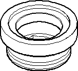 Dornbracht Aufnahme 091212043-06 platin matt