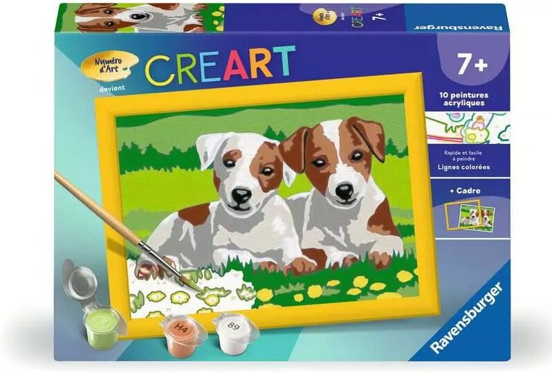 CreArt Kids 13x18cm : Jack Russell - Ravensburger