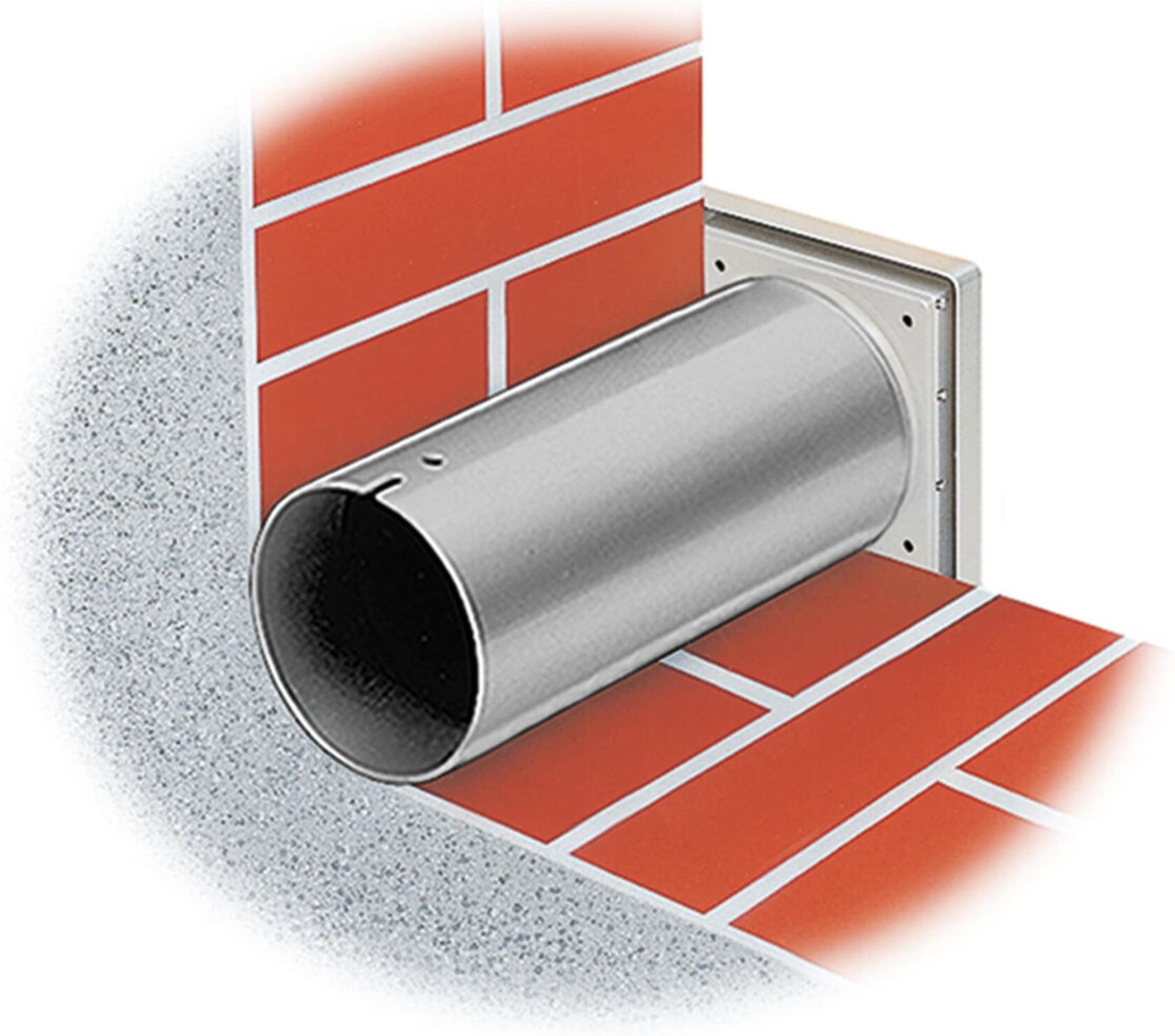 Helios Ventilatoren Wandeinbausatz 110mm WES 90/100 (00717)