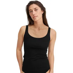Top ohne Arm Essential Cotton Damen Unterhemd