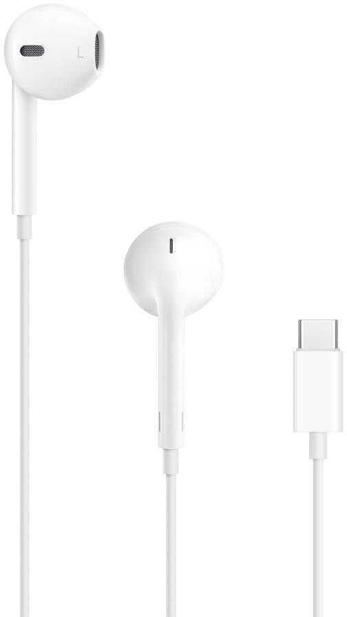 Original Apple Ear-Pods med USB-C Connector - Hvid