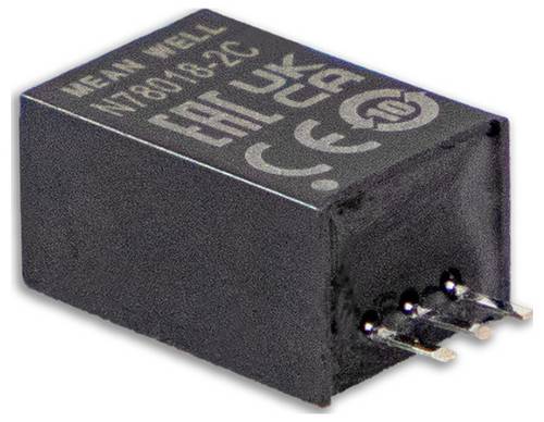 MEAN WELL N7809-2C DC/DC-Wandler 9V 2A 18W Inhalt 1St.