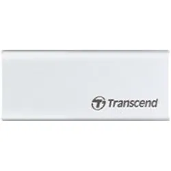 Transcend 250GB EXTERNAL SSD ESD260C USB (0.25 TB), Externe SSD, Silber