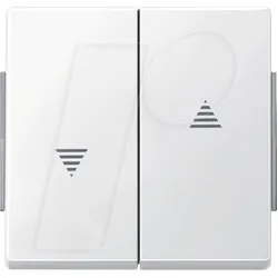 EL ME 343419 - Aquadesign Wippe, Rollladenschalter, polarweiß