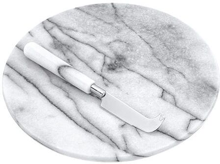 Judge White Marble Cheese Board & Knife 26cm/10