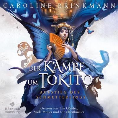 Kampf um Tokito – Aufstieg des Schmetterlings (Die Clans von Tokito 2) - Caroline Brinkmann, Audio, 9783844940169