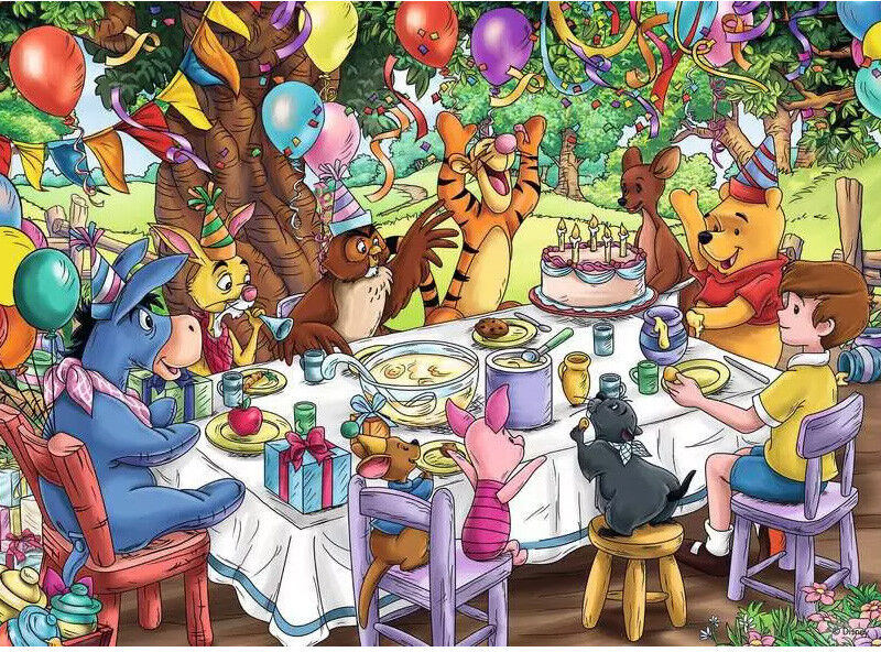 Puzzle 1000 pcs Disney : Winnie l'ourson - Ravensburger