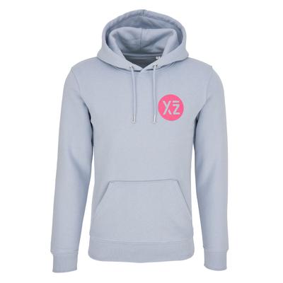 Kapuzenpullover YEAZ "Hoodie Cloudy Blue (unisex) CUSHY", Herren, Gr. 3XL, blau, Obermaterial: 85% Baumwolle CO. 15% Polyester PES., Pullover Kapuzenpullover