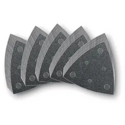 Fein Schleifblatt-Set 50 Schleifblätter je 10 Schleifblätter Korn 60,80,120,180,240,gelocht - 63717109035
