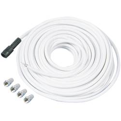 Telestar Antennen, SAT Anschlusskabel [1x F-Stecker - 1x F-Stecker] 20 m Weiß 5212001