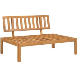 vidaXL, Gartenlounge, Gatenano (2x Eckteil + Mittelteil + Tisch)