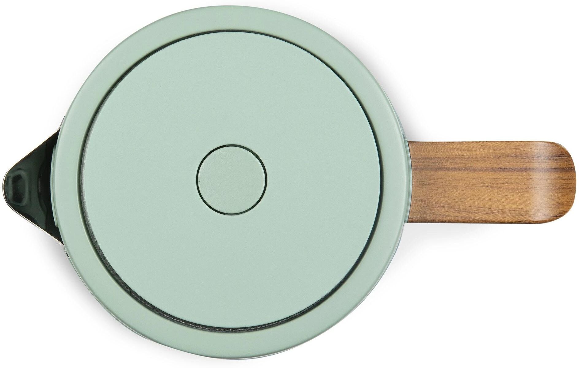 DOMO Wasserkocher "DO9282WK 1,7 l", grün, Wasserkocher, mit 360 Sockel, Abschaltautomatik und entnehmbarem Kalkfilter, Wasserkocher grün Einheitsgröße